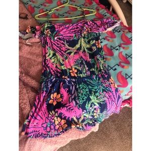 Lilly Pulitzer Klea romper in All Aglow